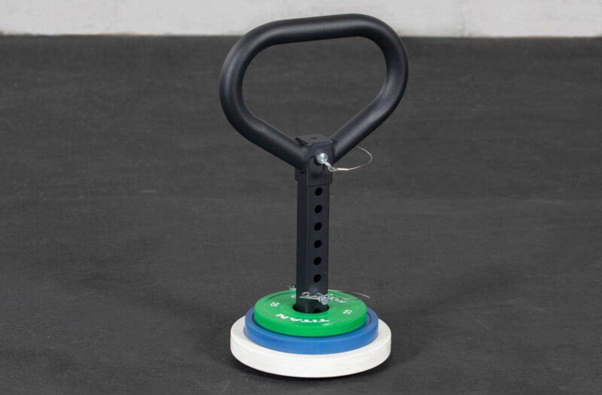 Titan Fitness Plate Loadable Kettlebell Swing